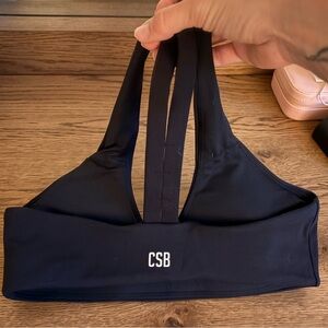 CSB Women's Black Sports Bra